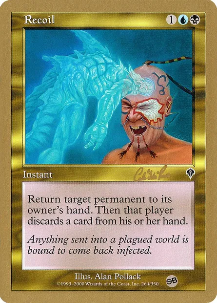 Recoil, Magic card WC02 cr264sb — World Championship Decks 2002 set