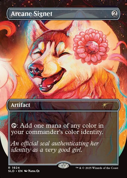 Arcane Signet, Magic card SLD 1924 — Secret Lair Drop set