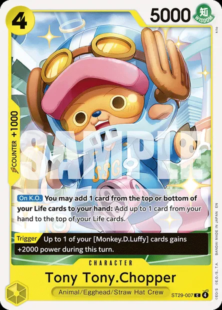 Tony Tony.Chopper, One Piece card ST29-007 — Egghead set