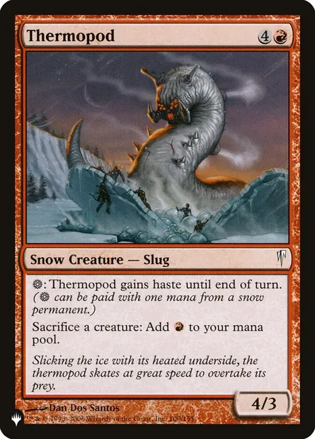 Thermopod, Magic card PLST CSP-100 — The List set