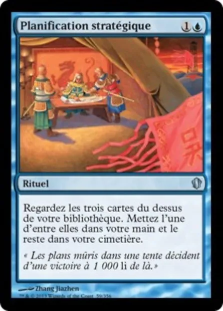 Planification stratégique, carte Magic C13 59 — extension Commander 2013