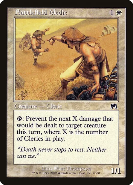 Carabin de campagne, carte Magic ONS 9 — extension Carnage