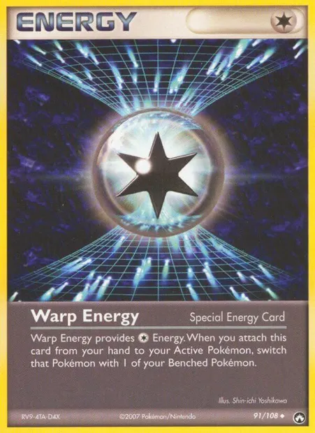 Warp Energy, Pokémon card PK 91 — Power Keepers set