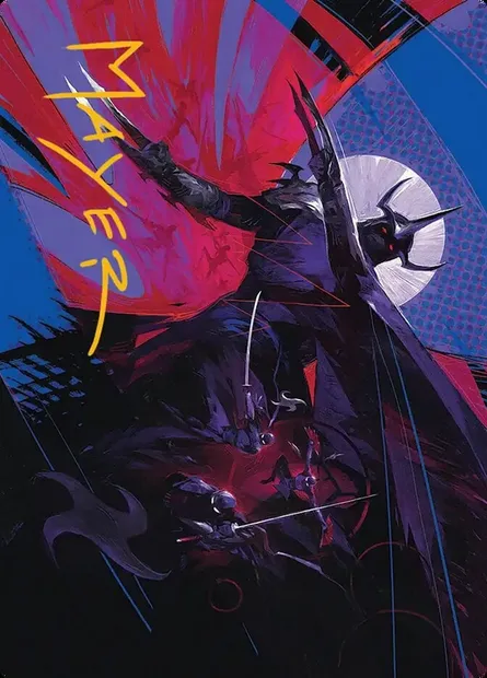 Shredder's Technique // Shredder's Technique, carte Magic ATMT 7 — extension Teenage Mutant Ninja Turtles Art Series