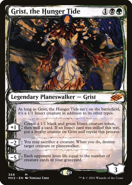 Grist, the Hunger Tide, Magic card MH2 368 — Modern Horizons 2 set