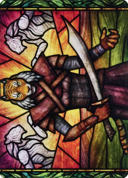 Zar Ojanen, Scion of Efrava // Zar Ojanen, Scion of Efrava, Magic card ADMU 80 — Dominaria United Art Series set