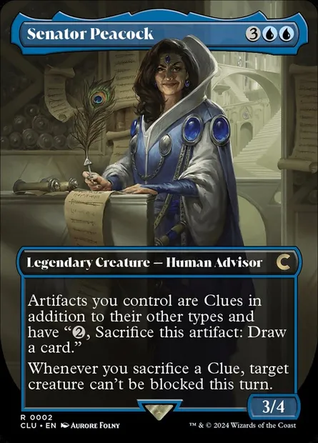 Senator Peacock, Magic card CLU 2 — Ravnica: Clue Edition set