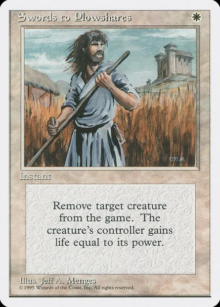 Retour au pays, carte Magic 4ED 52 — extension Quatrième Edition