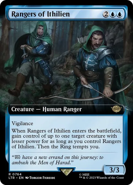 Rangers of Ithilien, Magic card LTR 764 — The Lord of the Rings: Tales of Middle-earth set