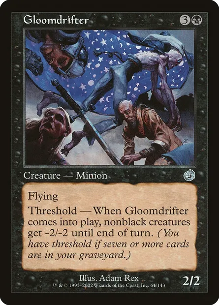 Gloomdrifter, Magic card TOR 61 — Torment set