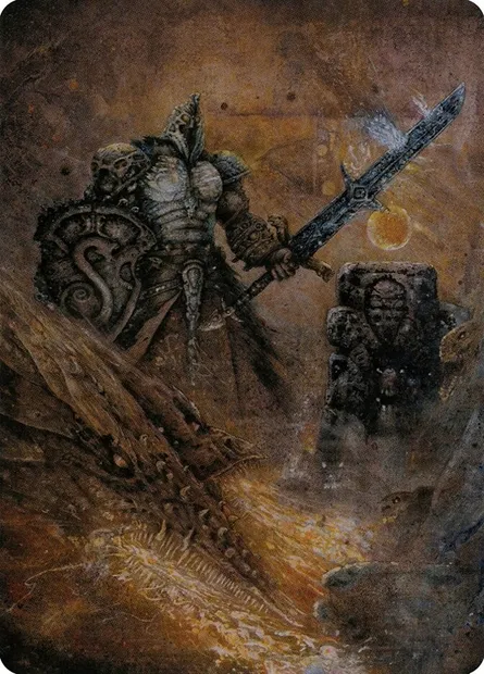 Dakkon, Shadow Slayer // Dakkon, Shadow Slayer, carte Magic AMH2 48 — extension Modern Horizons 2 Art Series