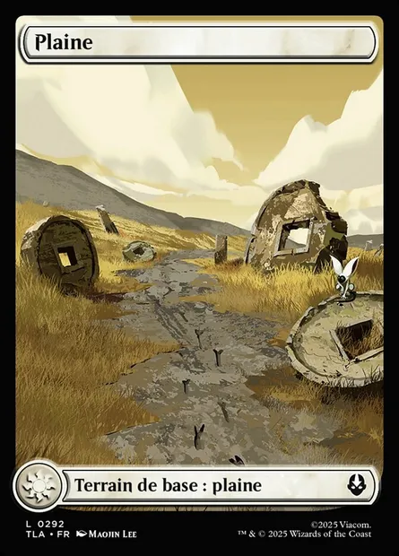 Plaine, carte Magic TLA 292 — extension Avatar: The Last Airbender