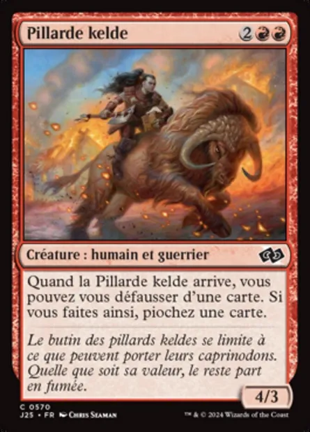 Pillarde kelde, carte Magic J25 570 — extension Foundations Jumpstart