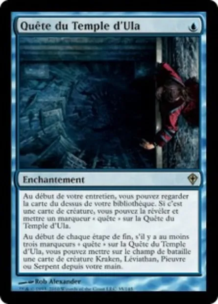 Quête du Temple d'Ula, carte Magic WWK 35 — extension Worldwake
