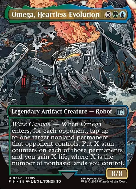 Omega, Heartless Evolution, Magic card FIN 347 — Final Fantasy set