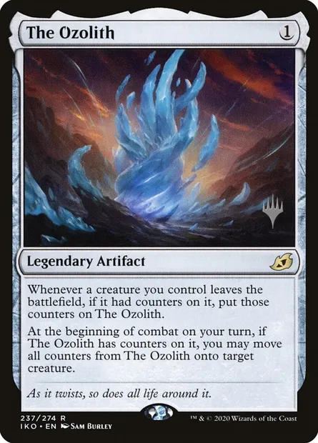 The Ozolith, Magic card PIKO 237p — Ikoria: Lair of Behemoths Promos set