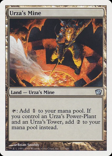 Urza's Mine, Magic card 9ED 327 — Ninth Edition set