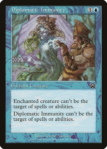 Diplomatic Immunity, Magic card MMQ 75 — Mercadian Masques set