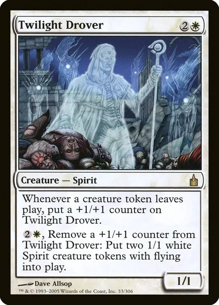 Twilight Drover, Magic card RAV 33 — Ravnica: City of Guilds set