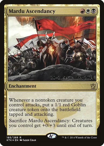 Ascendance marduenne, carte Magic PKTK 185s — extension Khans of Tarkir Promos