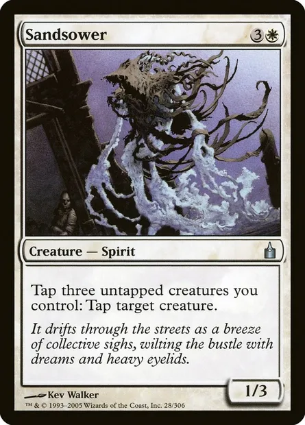 Sandsower, Magic card RAV 28 — Ravnica: City of Guilds set