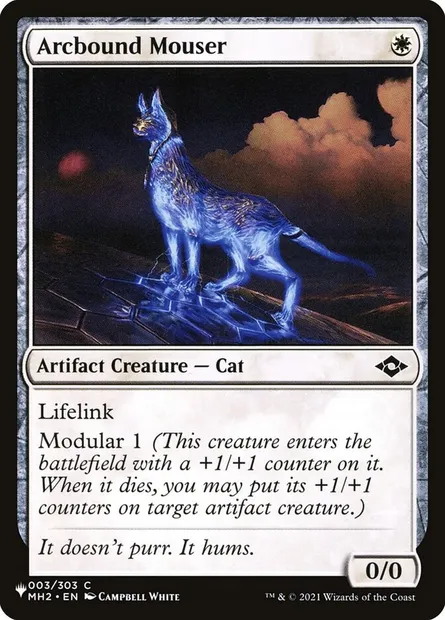 Greffier entravarc, carte Magic PLST MH2-3 — extension The List