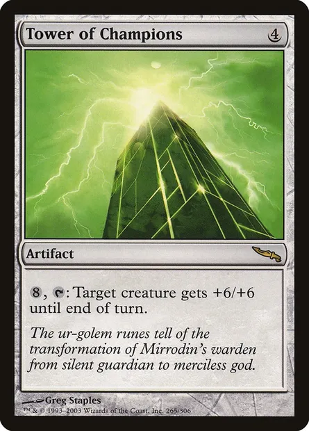 Tour des champions, carte Magic MRD 265 — extension Mirrodin