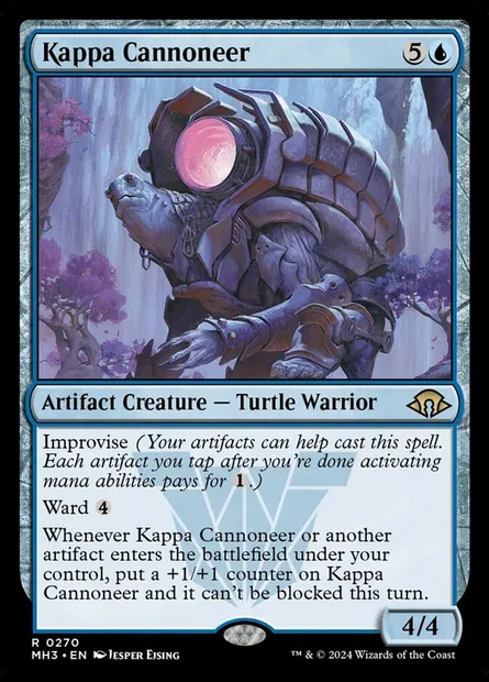 Kappa Cannoneer, Magic card MH3 270 — Modern Horizons 3 set