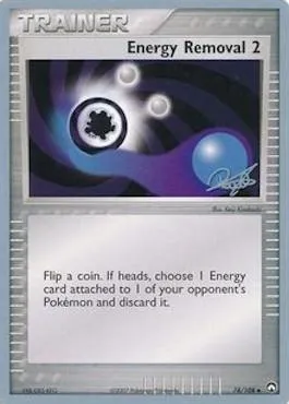 Suppression d'Énergie 2, carte Pokémon WCD08 074-3 — extension World Championship Decks 2008