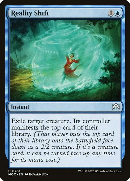 Reality Shift, Magic card MOC 231 — March of the Machine Commander set