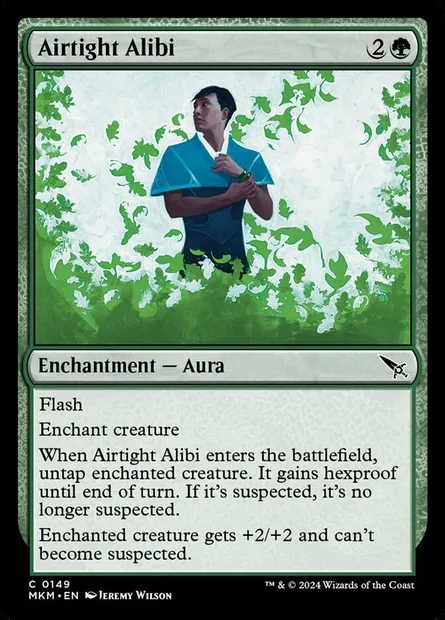 Airtight Alibi, Magic card MKM 149 — Murders at Karlov Manor set