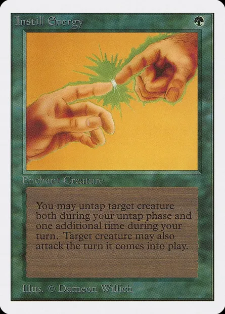 Vivacité, carte Magic 2ED 203 — extension Unlimited Edition