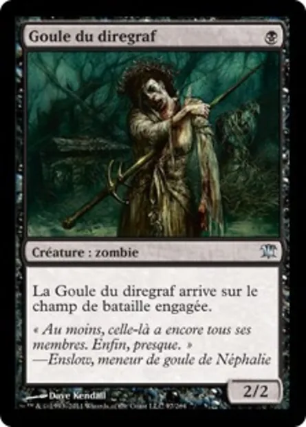 Goule du diregraf, carte Magic ISD 97 — extension Innistrad