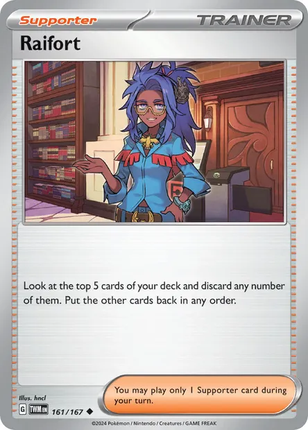 Raifort, Pokémon card TWM 161 — Twilight Masquerade set
