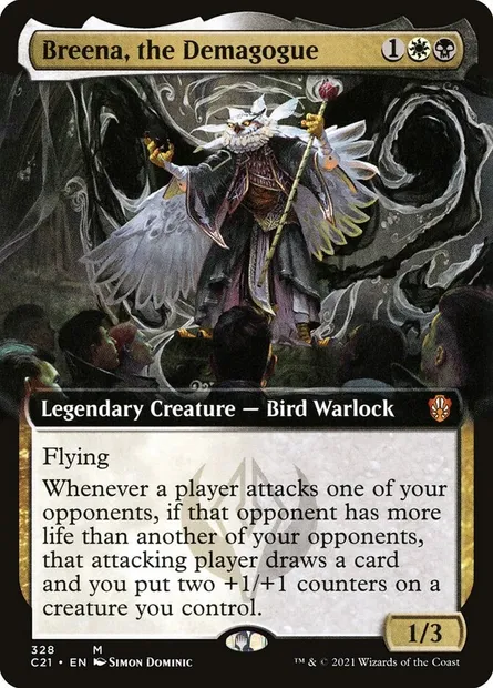 Breena, the Demagogue, Magic card C21 328 — Commander 2021 set