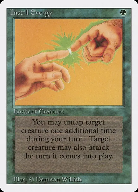 Vivacité, carte Magic 3ED 203 — extension Revised Edition