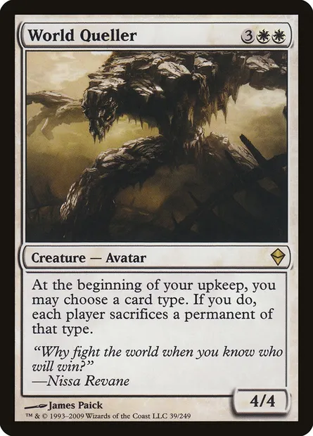 World Queller, Magic card ZEN 39 — Zendikar set