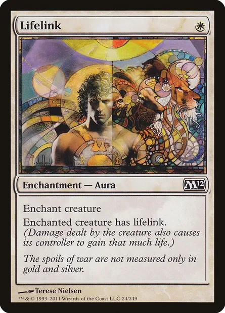 Lifelink, Magic card M12 24 — Magic 2012 set