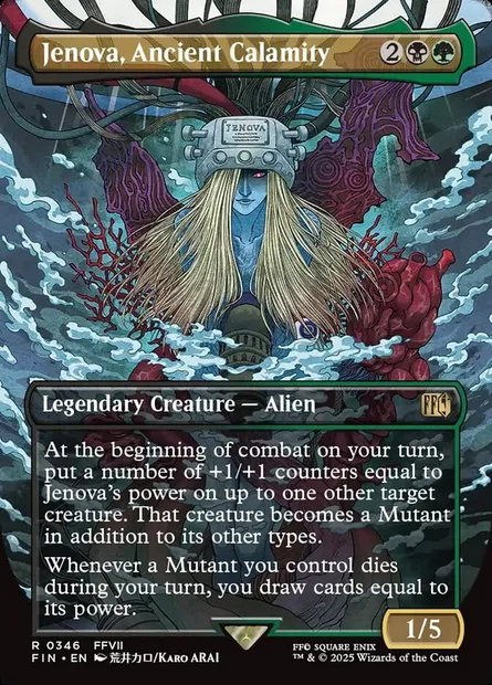 Jenova, Ancient Calamity, Magic card FIN 346 — Final Fantasy set