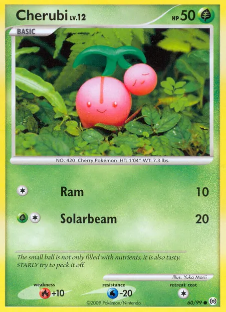 Cherubi, Pokémon card AR 60 — Arceus set