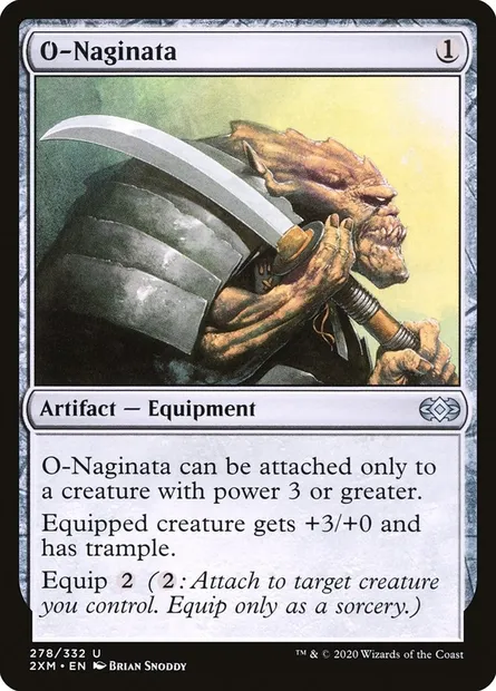 O-Naginata, Magic card 2XM 278 — Double Masters set