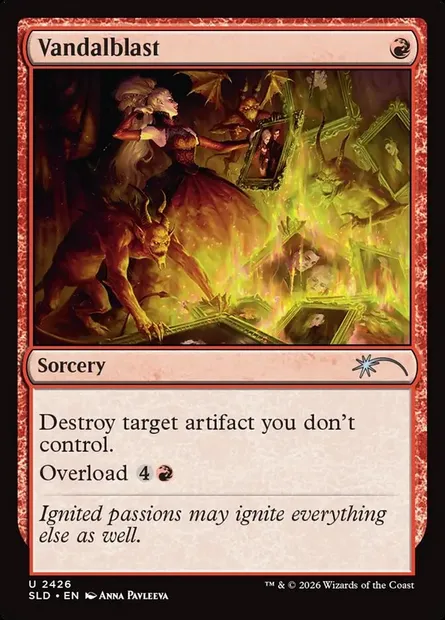 Vandalblast, Magic card SLD 2426 — Secret Lair Drop set