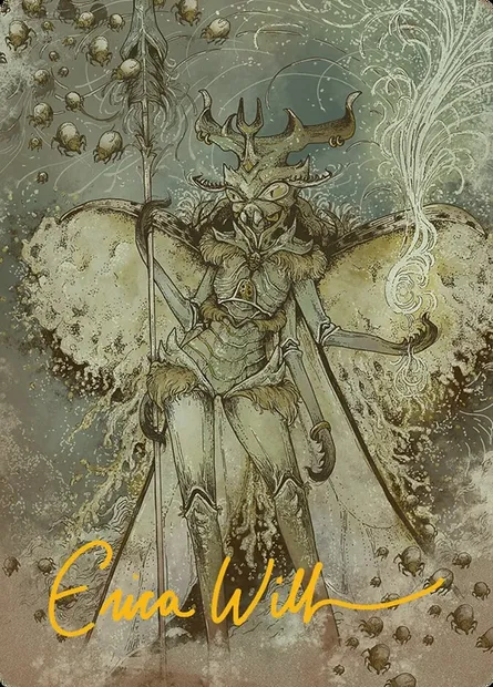 Aatchik, Emerald Radian // Aatchik, Emerald Radian, Magic card ADFT 6 — Aetherdrift Art Series set