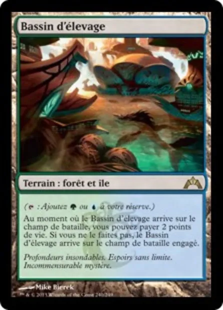 Bassin d'élevage, carte Magic GTC 240 — extension Insurrection