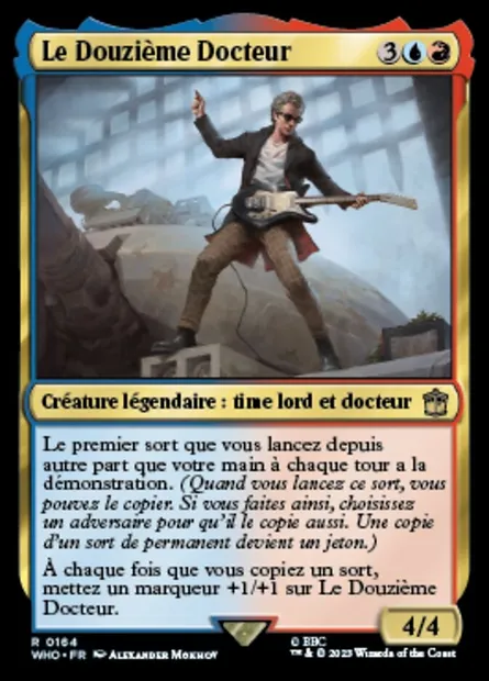 Le Douzième Docteur, carte Magic WHO 164 — extension Doctor Who