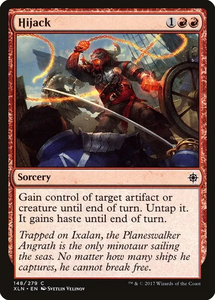 Hijack, Magic card XLN 148 — Ixalan set