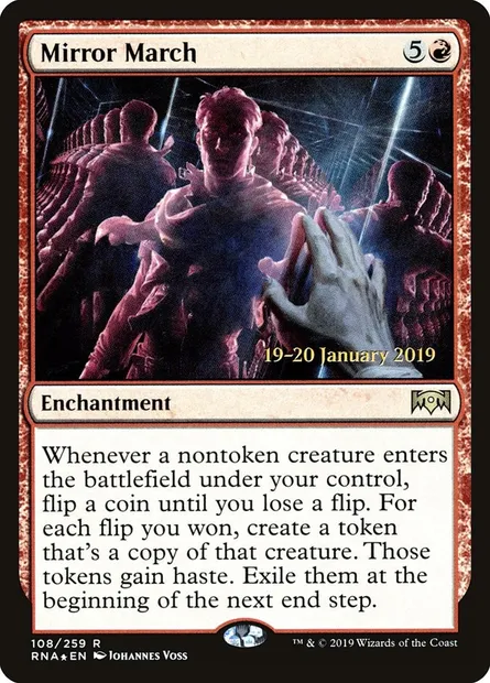 Marche miroir, carte Magic PRNA 108s — extension Ravnica Allegiance Promos