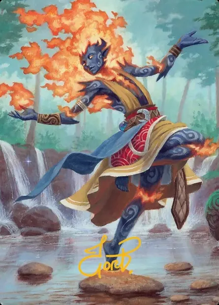 Ashling, Rekindled // Ashling, Rekindled, Magic card AECL 16 — Lorwyn Eclipsed Art Series set