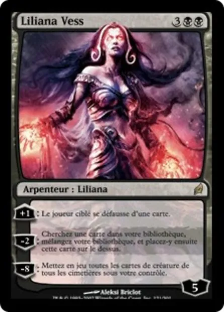 Liliana Vess, carte Magic LRW 121 — extension Lorwyn