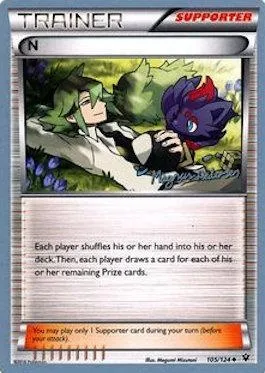 N, carte Pokémon WCD18 105 — extension World Championship Decks 2018